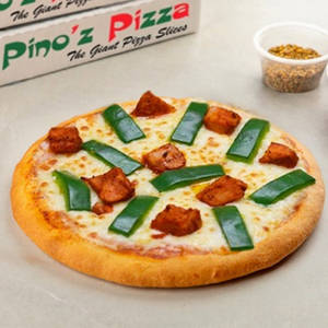 Capsicum & Chicken Tikka Pizza