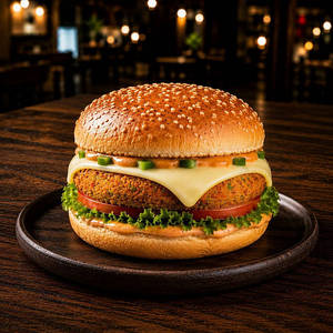 Veg. Makhani Burger