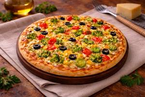 The Farmer's Feast Pizza (Options - Jain / Regular)