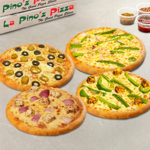 Classic Pizzas Pack Of 4 - Veg (premium)