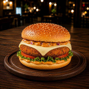Veg Cheese Burger
