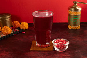 Pomegranate Juice Glass