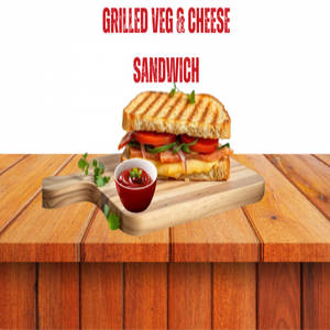 Grilled Veg Cheese Sandwich