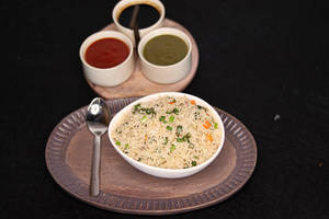 Veg Garlic Fried Rice