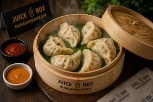 Chicken Steam Momos (5 Pcs)