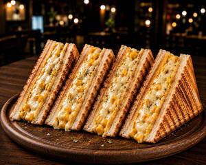 Cheese Corn Sandwich