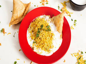 Dahi Samosa (2 Pcs)