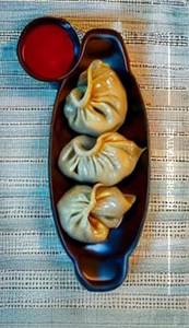 Chicken Momo Steamed