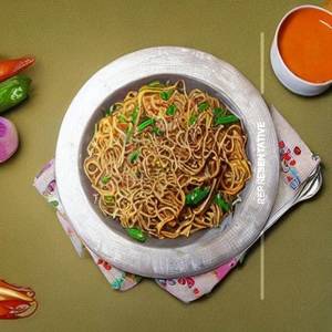 Egg Prawn Noodles