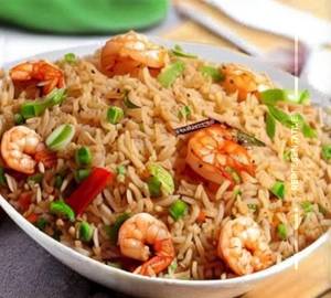 Shrimps Schezwan Fried Rice