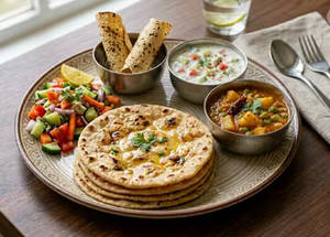 Aloo matar Meal