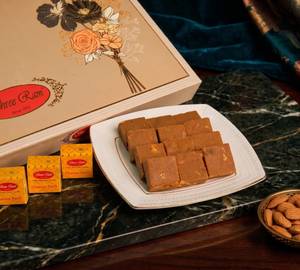 Desi Ghee Chana Badam Burfi