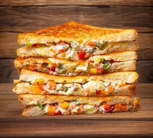 Creamy Veg Delight Sandwich