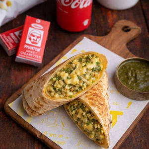 Jain Chilli Cheese Coriander Roll