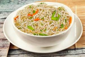 Veg Rice Noodles Soup