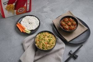 Manchurian With Veg Noodles