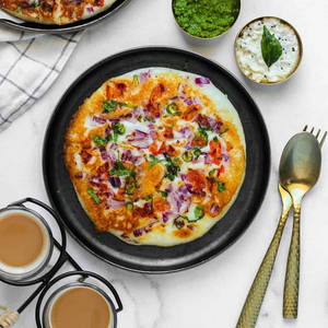 Tomato  Onion Uttapam