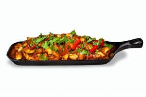 Veg mushroom chilli dry