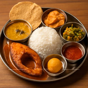 Bengali Fish Thali