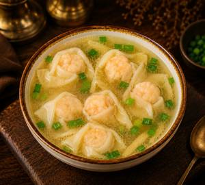 Wonton Soup With Prawns