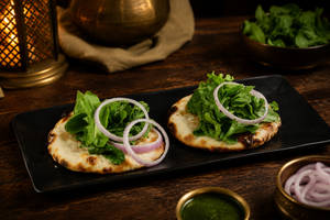 Hot Garlic Potato Kulcha [2Pcs]