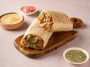 Mint Yogurt Falafel Wrap