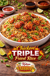 Chicken Triple Schezwan Fried Rice