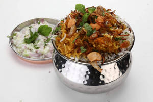 Charcoal Chicken Dum Biryani