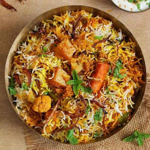 Veg. Onion Biryani( Pack of 2)