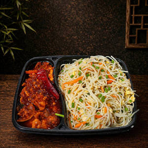 Chilli Chicken + Chicken Soft Noodles