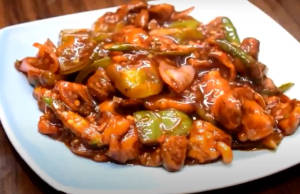 Mushroom Chilli