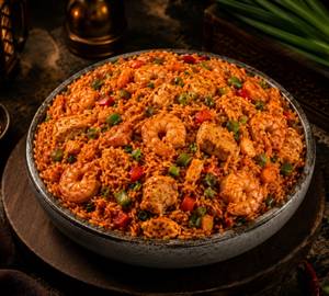 Schezwan Fried Rice With Mixed