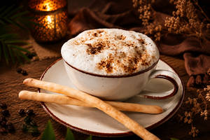 Thyme Scented Mushroom Cappuccino