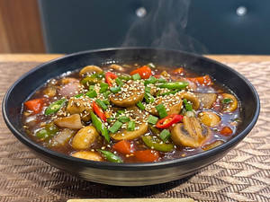 Chilli Mushroom Gravy