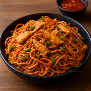 Chicken Triple Schezwan Noodles