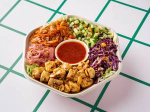 Korean Chilli Crunch Paneer Salad
