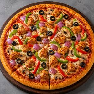 Chicken supreme pizza [ 7inch ]
