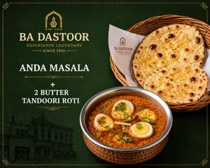 Anda Masala + Butter Tandoori Roti 2