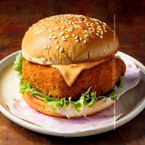 Tandoori Chicken Cheese Burger