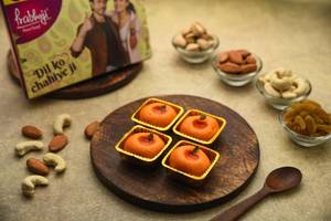 Orange Sandesh [4pcs]