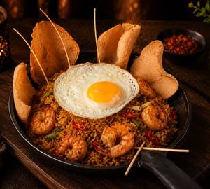 Nasi Goreng With Prawns