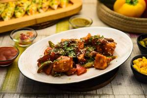 Jain Specials Chilli Paneer Dry