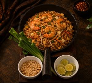 Phad Thai With Prawns