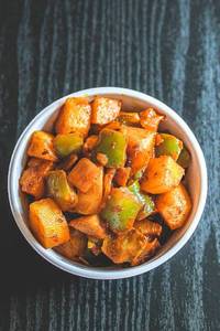 Aloo Shimla Mirch Capsicum