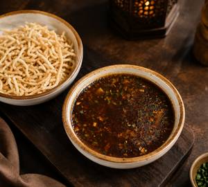 Manchow Soup With Vegetables
