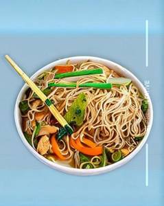 Chicken Rice Noodles Hakka Style