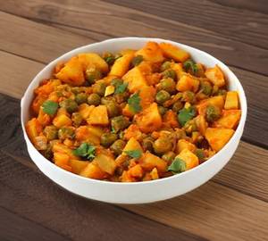 Aloo Matar Dry