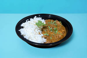 Chicken Tikka Masala Rice Bowl.