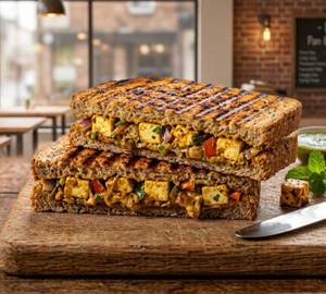 Paneer grilled sandwich