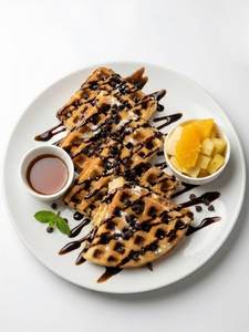 Choco Chip Waffles